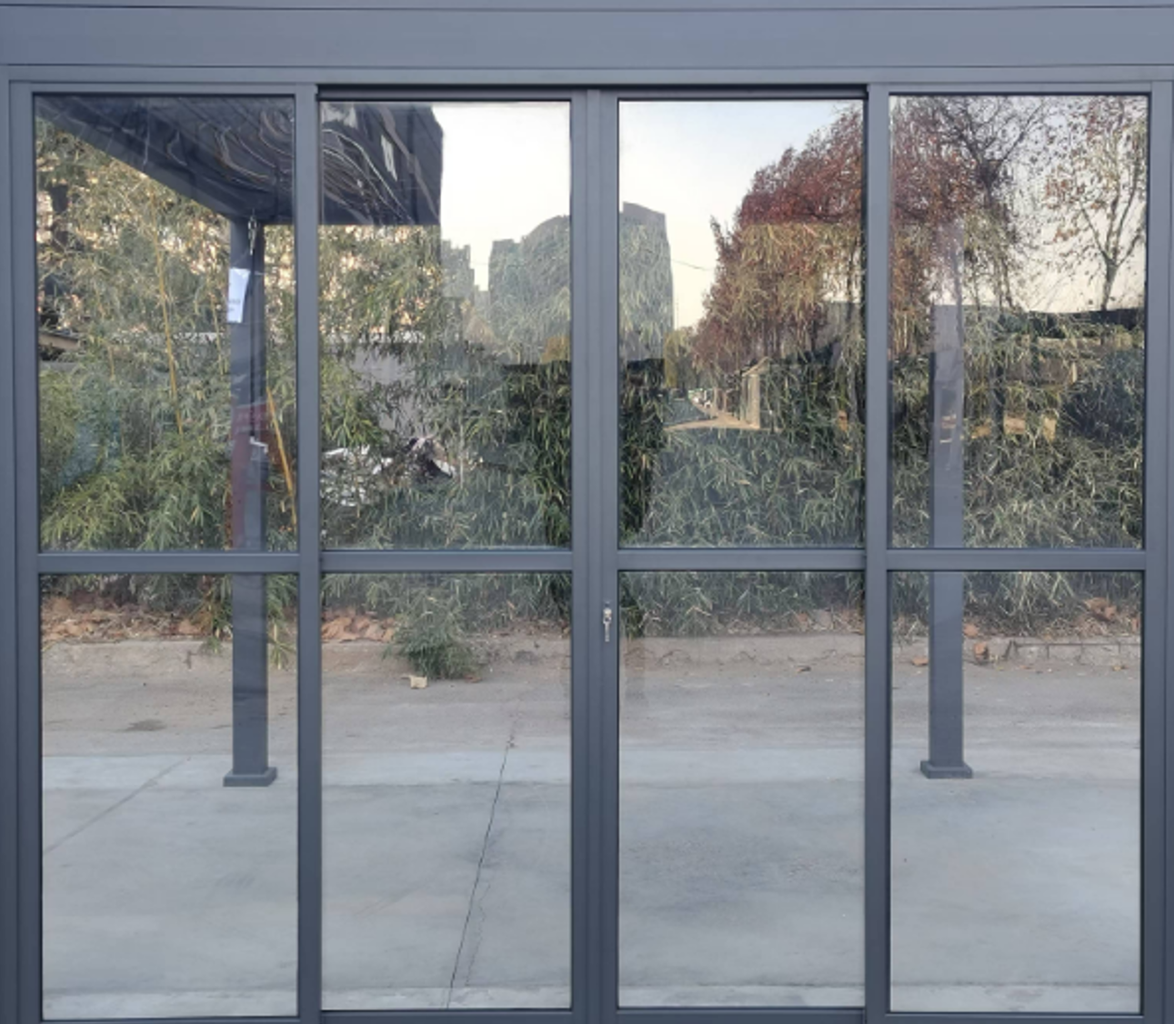 GazeboMate Pergola Sliding Door | Suits 2.4m GazeboMate Louvered Gazebo