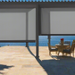 GazeboMate Combo Deal: Monument 3.6M x 7.2M Louvered Gazebo + Monument Privacy Screen