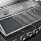 Rockpool Black 6 Burner Non Wok BBQ Module - LPG Plug Play, Rotisserie & Cover Included.