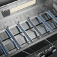 Rockpool Black 6 Burner Non Wok BBQ Module - LPG Plug Play, Rotisserie & Cover Included.