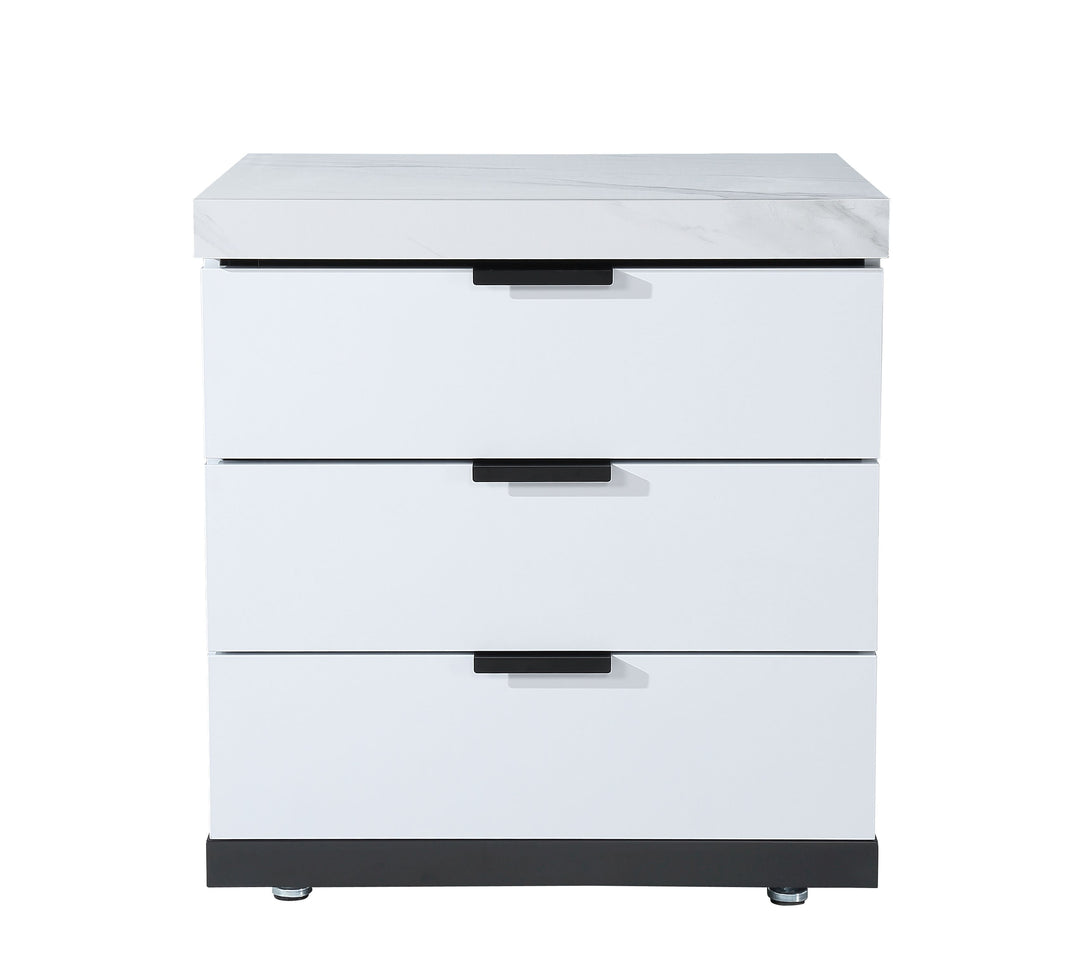 3 Draw Storage Module Suits Rockpool White BBQ Kitchen Package Inc Stone Finishes, Aluminum Powder coated Cabinets