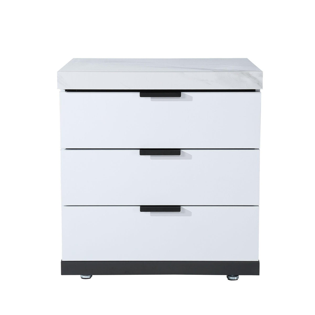 3 Draw Storage Module Suits Rockpool White BBQ Kitchen Package Inc Stone Finishes, Aluminum Powder coated Cabinets
