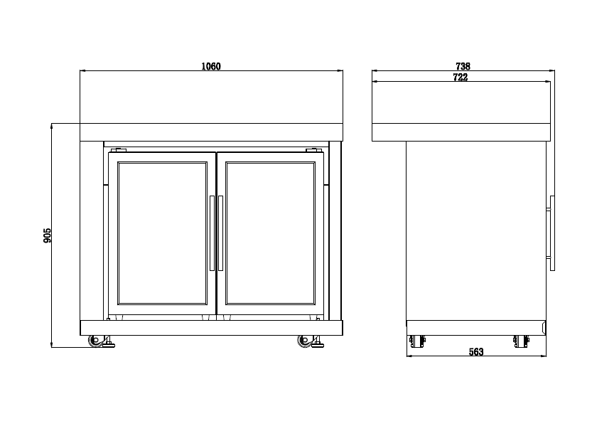 Outdoor BBQ Kitchen Fridge Modules – Grill King Outdoor BBQ Kitchens