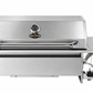 Grill King Slimline 4 Burner Drop-In BBQ – Silver Stainless Steel