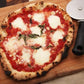 White 30 Inch Charcoal Pizza Oven Outdoor Artisan Wood-Fired Charcoal Pizza Bread Oven BBQ Grill