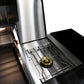 Macelleria Professional 6 Burner Outdoor Kitchen BBQ | Black High Grade #304 Stainless Steel