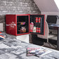 Husky 43L Solid Door Coca-Cola Coke Indoor Bar & Drinks Fridge (CKK43-207)