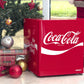 Husky 43L Solid Door Coca-Cola Coke Indoor Bar & Drinks Fridge (CKK43-207)