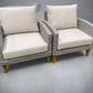 SIENA 6 Piece White + White Cushions Outdoor Lounge Set