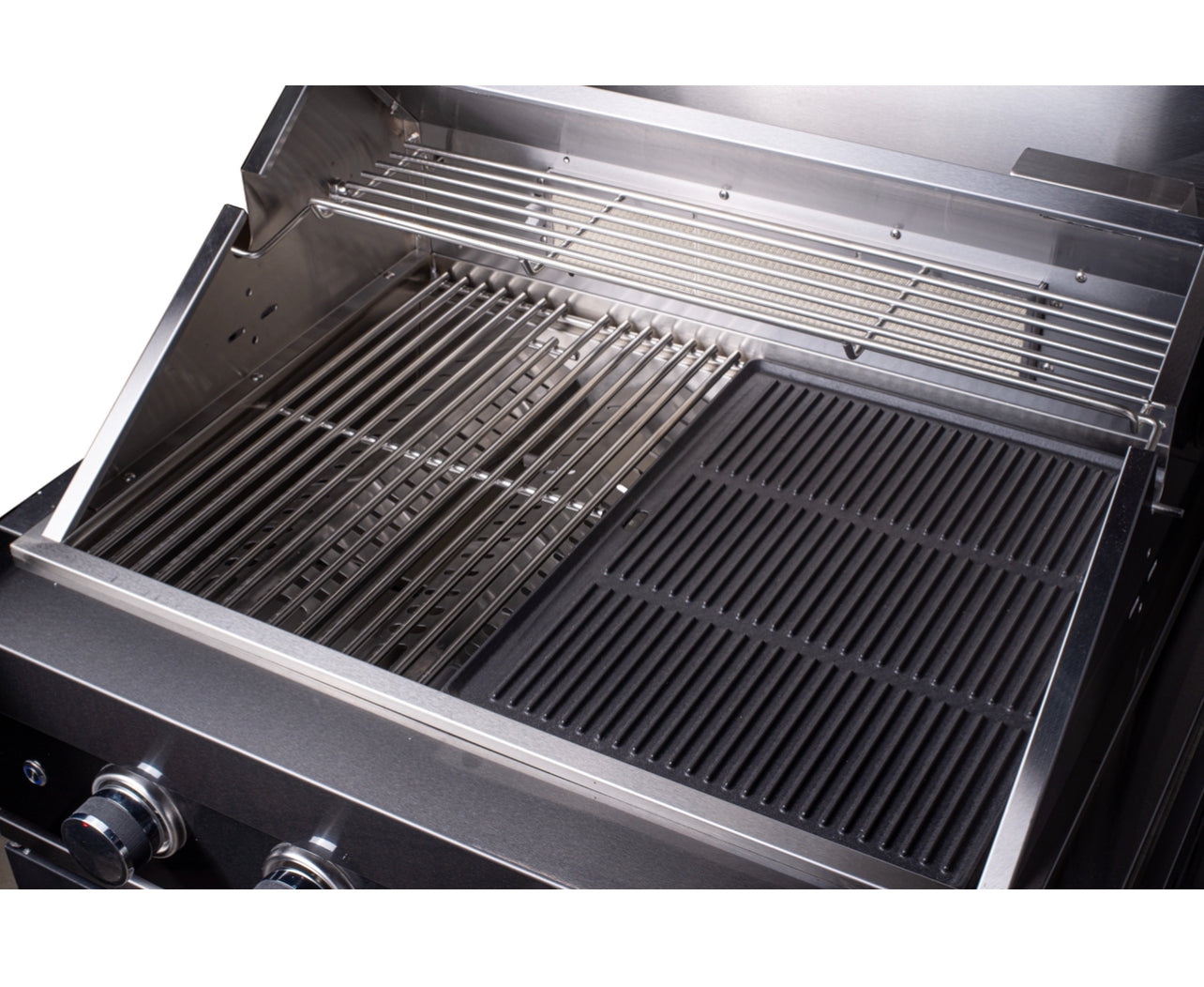 Floor Stock Rockpool Black 4B + Wok: Designer Black Outdoor BBQ Kitchen Package inc Fridge & Sink